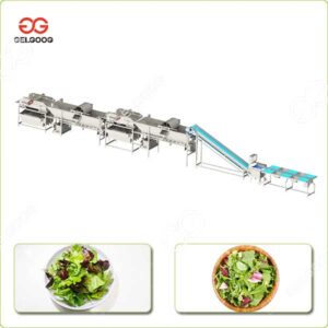 fresh cut vegetable processing line