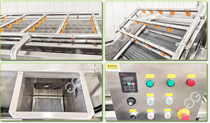 fruit washing machine